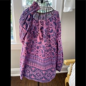 Spell & the Gypsy Peasant Blouse M